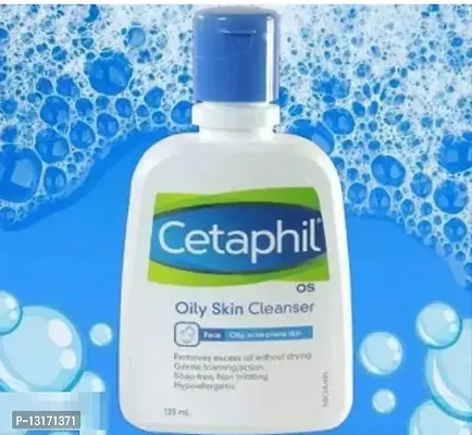 Cetaphil Oily Skin Cleanser , Daily Face Wash for Oily, Acne prone Skin , Gentle Foaming, 125ml Pack Of 1