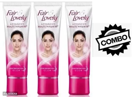 Fair Lovely Advanced Multi Vitamin Fairness Cream 25gx3 (Pack of 3)