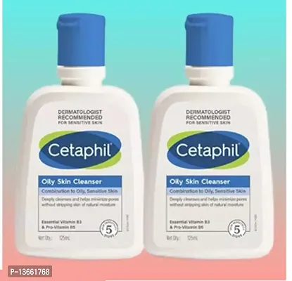 Cetaphil Oily Skin Cleanser 125 (125 ml) pack of 2
