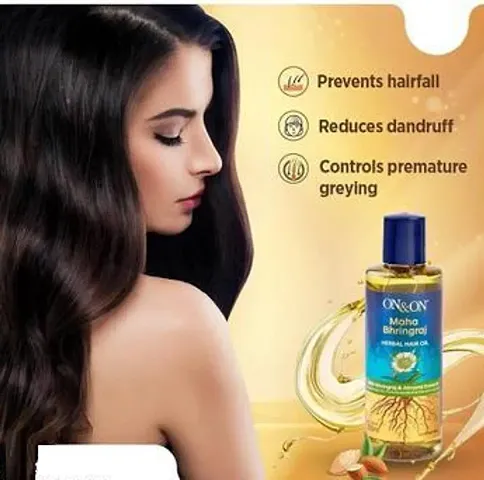 On On Maha Bhringraj Herbal Hair Oil Multipack