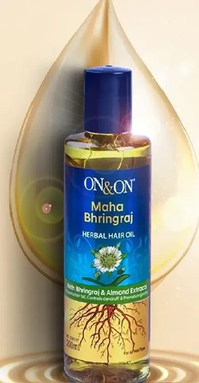 On On Maha Bhringraj Herbal Hair Oil Multipack