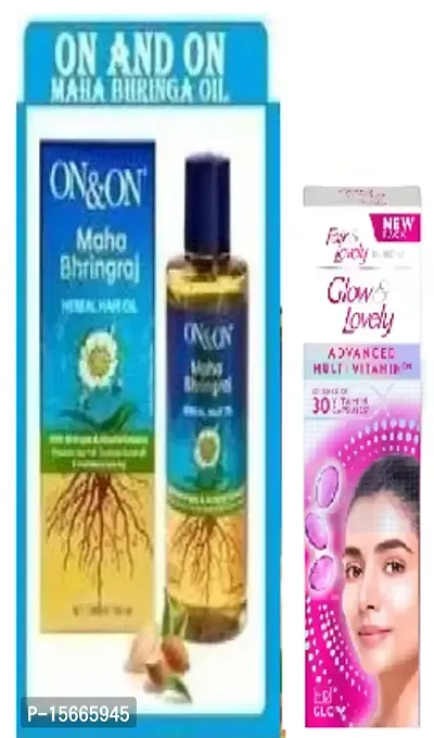 OnOn Maha Bhringraj Herbal Hair Oil 200 MlFace Cream 25gm