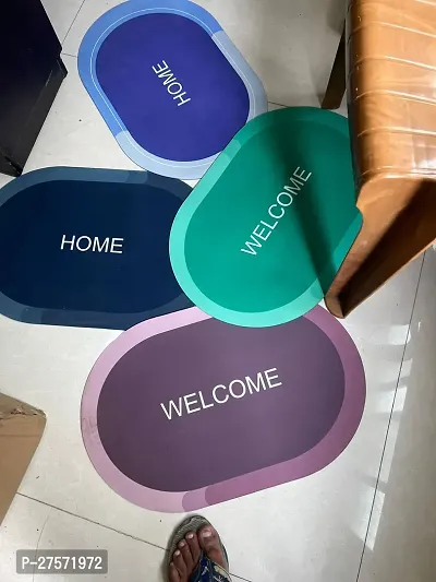 Silicon Door Mats - Assorted Color Pack Of 1-thumb0