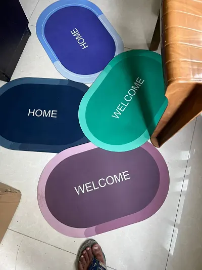 Silicon Door Mats - Assorted Color Pack Of 1