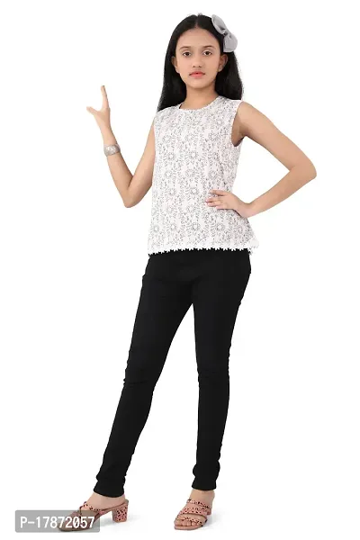 Stylish Cotton Top For Girls-thumb0