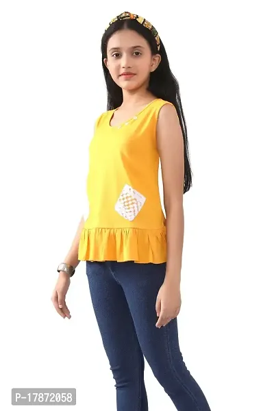 Stylish Cotton Top For Girls-thumb3