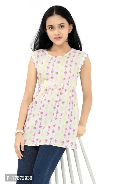 Stylish Cotton Top For Girls-thumb0