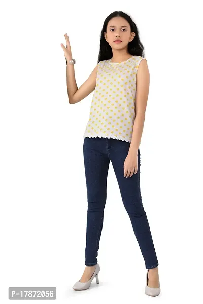 Stylish Cotton Top For Girls-thumb0