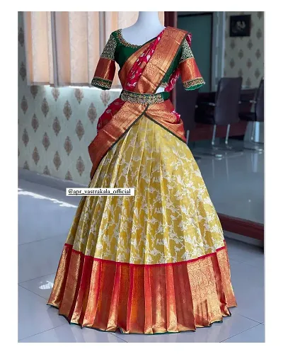 Attractive Banarasi Silk Lehengas For Women