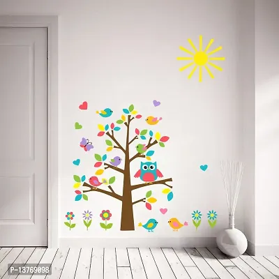 Designer Multicoloured Polymer Wall Stickers-thumb2