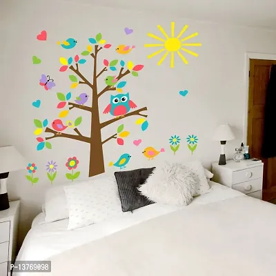 Designer Multicoloured Polymer Wall Stickers-thumb3