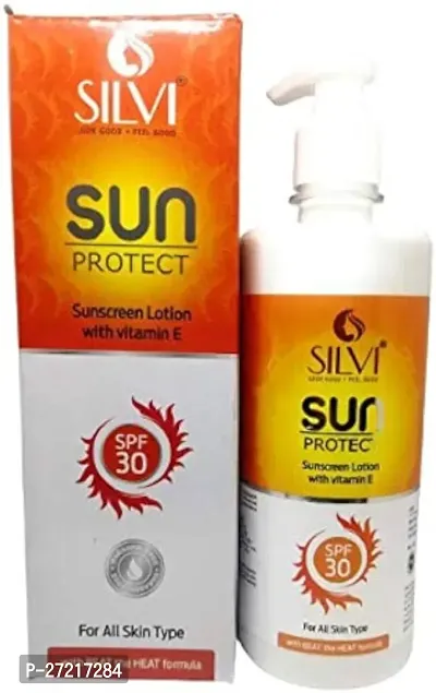 SILVI SUN PROTECT Sunscreen lotion with vitamin E