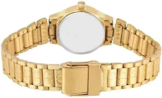 Women's & Girl's Watch (Gold Colored Strap) (Pack of 2)-thumb2