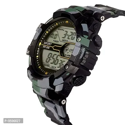 Zuperia Digital Army Sports Watch Combo for Boy's and Men's-thumb2