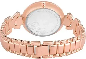 ZUPERIA Elegant Diamond Studded Watch for Girls and Women-thumb2