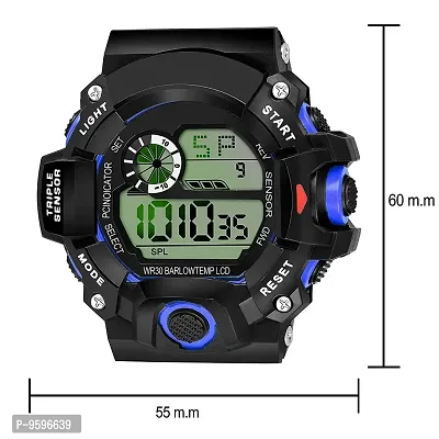 ZUPERIA Multi-Functional Digital Watches for Boys & Men (Blue)-thumb4