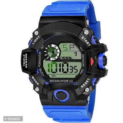 ZUPERIA Multi-Functional Digital Watches for Boys & Men (Blue)