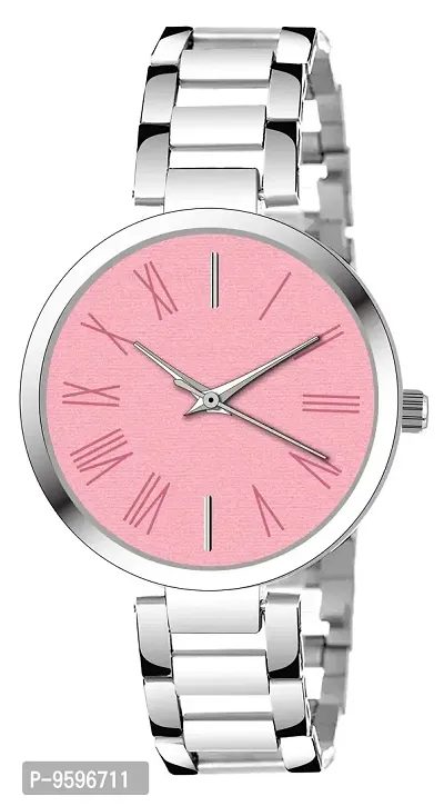 ZUPERIA Charming Women's and Girl's Watch (Pink)-thumb0