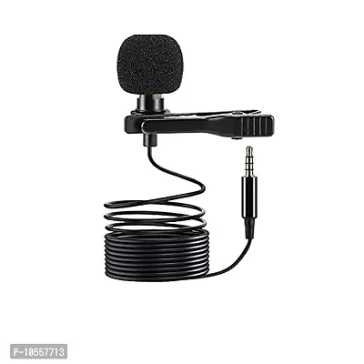 Noise cancelling lapel online microphone