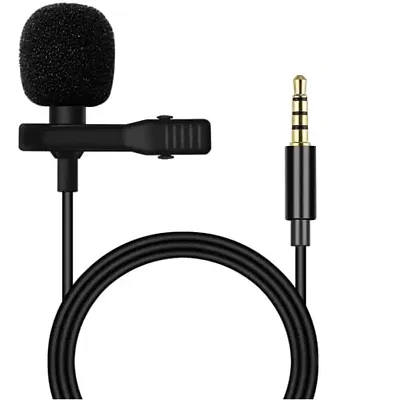 Mini Singing Recording Mic for YouTube Videos | Audio in Smart Mobile Phone with Noise Cancellation   Collar Clip Microphone