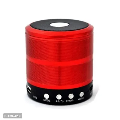 NEW Portable USB, TF Card Support Mini Round Music Portable Wireless Speaker With Mp3 Fm Ws-887 Bluetooth Speaker-thumb0