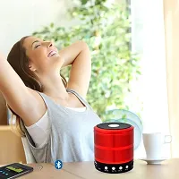 NEW Portable USB, TF Card Support Mini Round Music Portable Wireless Speaker With Mp3 Fm Ws-887 Bluetooth Speaker-thumb3