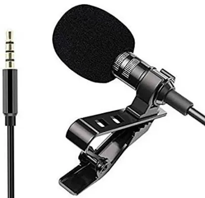 Noise Cancellation Collar Mic With Clip Best Mic For Youtubers Supported In PC Laptop Phone And Tablet
