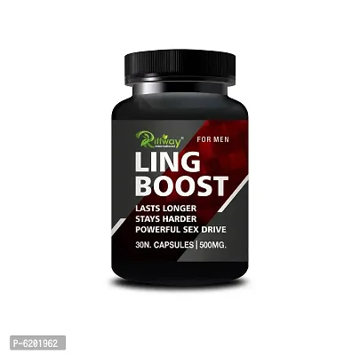 Ling Boost Herbal Capsules For Enhance Male Libido and Duration, Premature Ejaculation and Sexual Weakness-  30 Capsules-thumb3