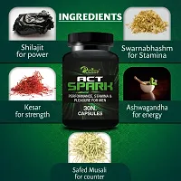 Act Spark Herbal Capsules For long time sex power Medicines Capsules For Men-  30 Capsules-thumb1