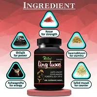 Ling Luxe Herbal Capsules For Male Enhancement capsule for Increase Drive, Stamina -  30 Capsules-thumb1