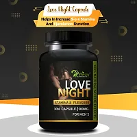 Love Night Herbal Capsules For Gives Stamina,Vigour,Strength|Enhances SexPower and Performance -  30 Capsules-thumb2