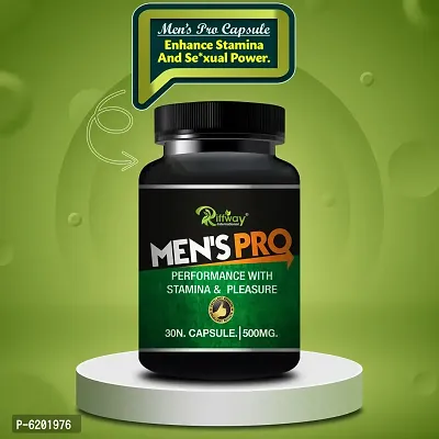 Men's Pro Herbal Capsules For Helps To Growth Your penis Size and Increasing Stamina -  30 Capsules-thumb3