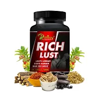 Rich Lust Herbal Capsules For Extra power growth ling long Capsules for Men -  30 Capsules-thumb3