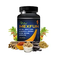 Mex Fun Herbal Capsules For Sexual Weakness and Strength, Erectile Power for Men and Boys -  30 Capsules-thumb3