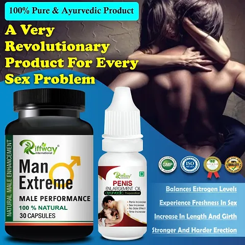 Riffway Sexual Wellness Herbal Capsules With Oil