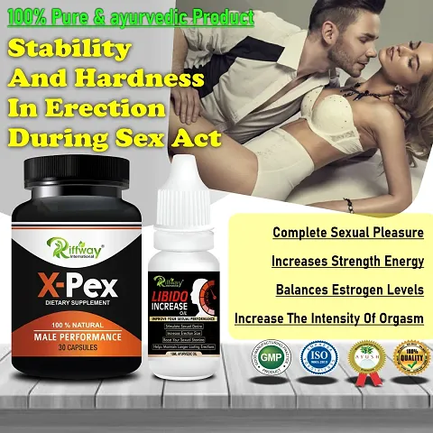 Riffway Sexual Wellness Herbal Capsules With Oil