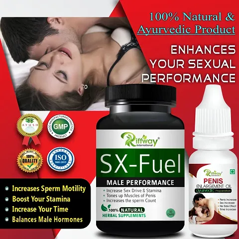 Riffway Sexual Wellness Herbal Capsules With Oil