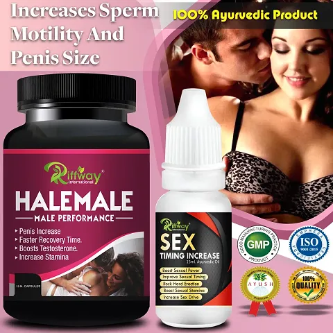 Riffway Sexual Wellness Herbal Capsules With Oil