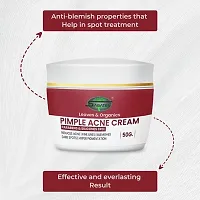 SABATES Anti Acne, Pimple  Scar Removal Cream | Glowing Skin, Oil-Free Repairing Face Moisturizer Reduce Redness  Dryness | Pimple Cream For Girls-thumb1