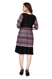 Fulavti Black Silky Design Anarkali Kurti-thumb1