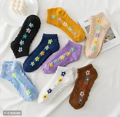 Women Cotton Socks (Pack of 5)