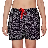 zebaya Women Unisex Pure Cotton Boxer Shorts Multicolored Pack of 3.-thumb4