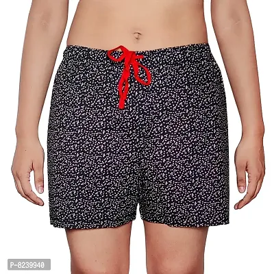 zebaya Women Unisex Pure Cotton Boxer Shorts Multicolored Pack of 3.-thumb5