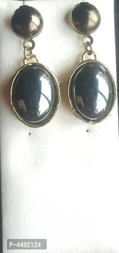 Trendy Glass Stone Earring for Women