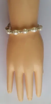 Beautiful White Pearl Bracelet for Women-thumb1