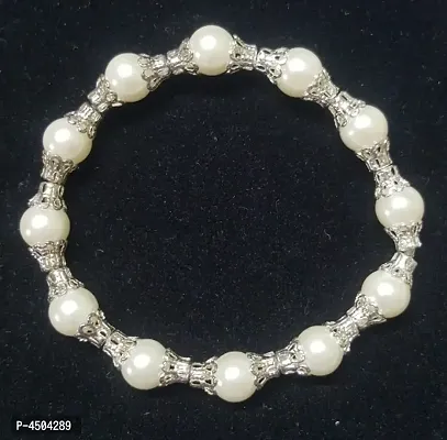 Beautiful White Pearl Bracelet for Women-thumb3