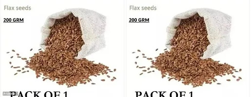 Flax Seeds  ( Pack Of 2 )-thumb0