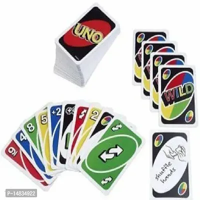 UNO FAMILY PLAY CARD GAME COMPLETE  108 CARDS  (Multicolor)-Pack of 1-thumb2