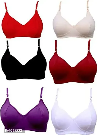 JAY SHIV SANKAR TEXTILE Bra combo bra set Cotton Bra multi color