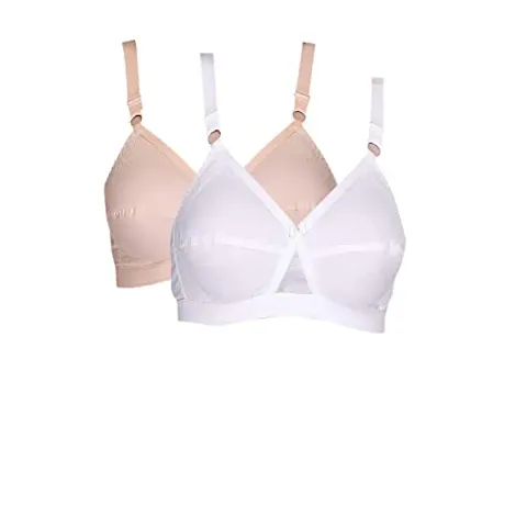 Special Big Size Non Padded Full Coverage Bra (Pack Of 3)